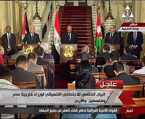 سامح شكرى: على إسرائيل وقف الإجراءات التى تهدف لتغيير الهوية العربية والإسلامية والمسيحية بالقدس