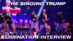 Elimination Interview- The Singing Trump Thanks His Voters - America's Got Talent 2017