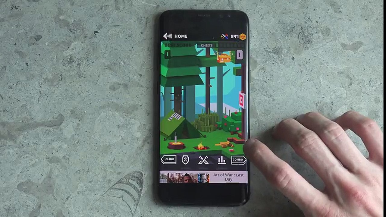 Flippy Knife! Samsung Galaxy S8 Gameplay Review