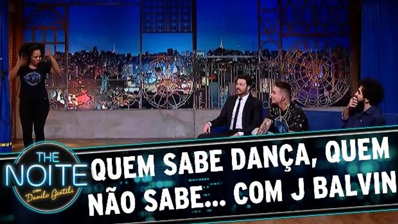 Quem sabe dança, quem não sabe... com J Balvin