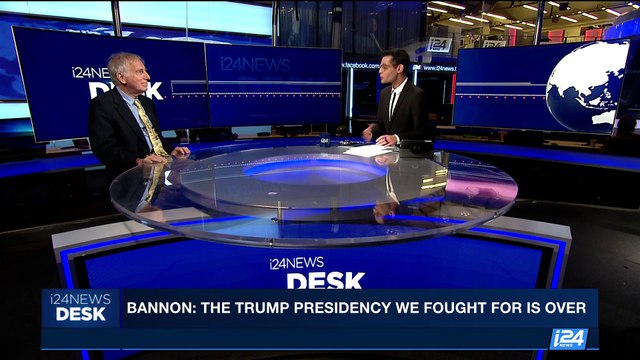 i24NEWS DESK | Bannon vows to ' Go to war ' for Trump agenda | Saturday, August 19th 2017