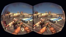 Cerveaux dans réalité crevasse virtuel zombi Oculus dk2 zvr apocalypse