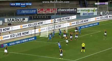 Own Goal S.Souprayen Verona 0 - 1 Napoli 19.08.2017 HD