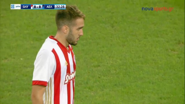 1-0 Kostas Fortounis Goal [HD] - Olympiakos 1 - 0 AEL Larissa 19.08.2017