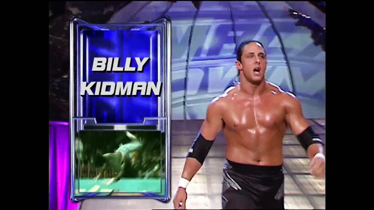 Tajiri vs Billy Kidman vs The Hurricane Cruiserweight Title Match SmackDown 05.16.2002