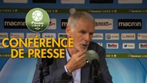 Conférence de presse AJ Auxerre - US Orléans (1-3) : Francis GILLOT (AJA) - Didier OLLE-NICOLLE (USO) - 2017/2018