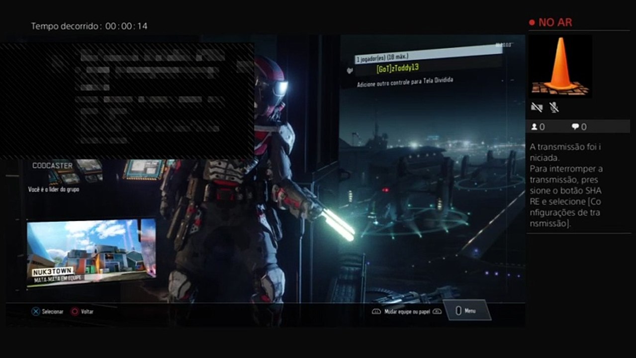 Transmissão ao vivo do PS4 de zToddy13