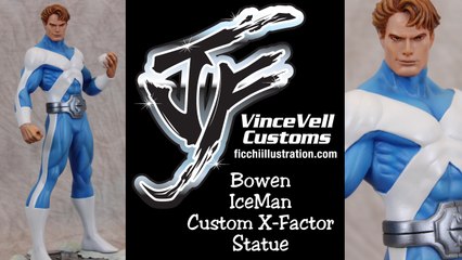 Bowen Iceman Custom X-Factor statue