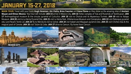 Exploring Ancient Mexico In January 2018