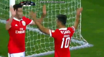 Goal Jonas  HD  Benfica  4 - 0  Belenenses 19.08.2017 HD
