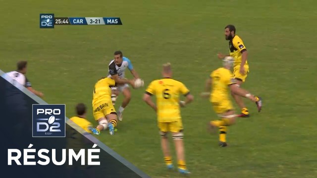 PRO D2 - Résumé Carcassonne-Massy: 10-49 - J1 - Saison 2017/2018