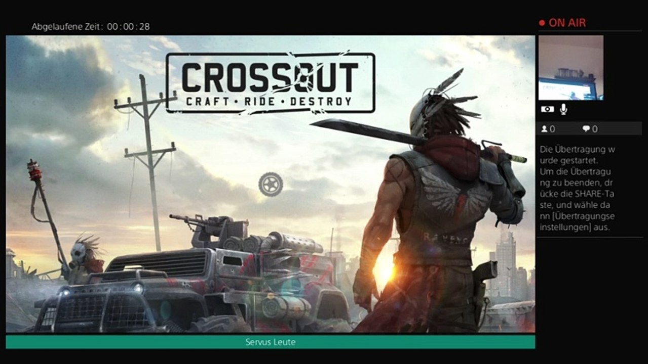 PS4-Live-Übertragung von Onkel-Meixi