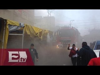 Se registra incendio en mercado de la Merced / Titulares de la tarde