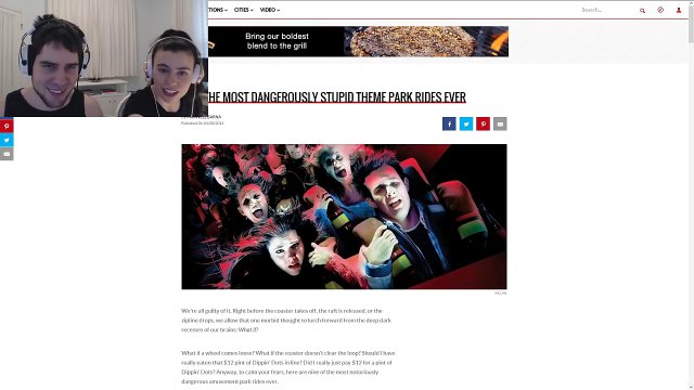 MOST DANGEROUS THEME PARK RIDES IN THE WORLD!!!