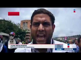 Venezuela protesta con mierda | Noticias con Ciro Gómez Leyva