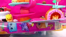 Shopkins Season 4 Meet Num Noms and Ride On Rollercoster - Play Video Cookieswirlc