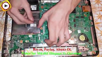 Dell Inspiron N5110 - HDD Dəyişdirilməsi