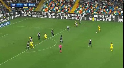 Valter Birsa  Goal - Udinese 1-2 Chievo 20.08.2017
