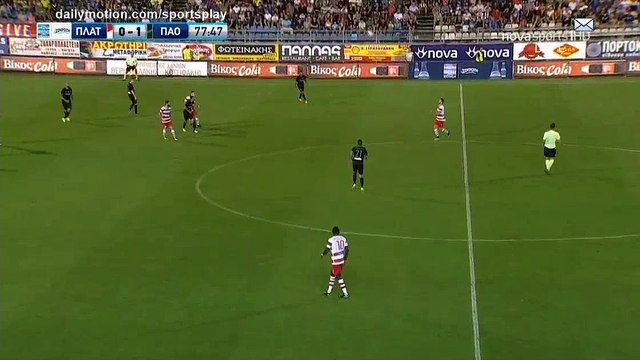Nikolaos Korovesis Goal HD - Platanias FC 1 - 1 Panathinaikos - 20.08.2017 (Full Replay)