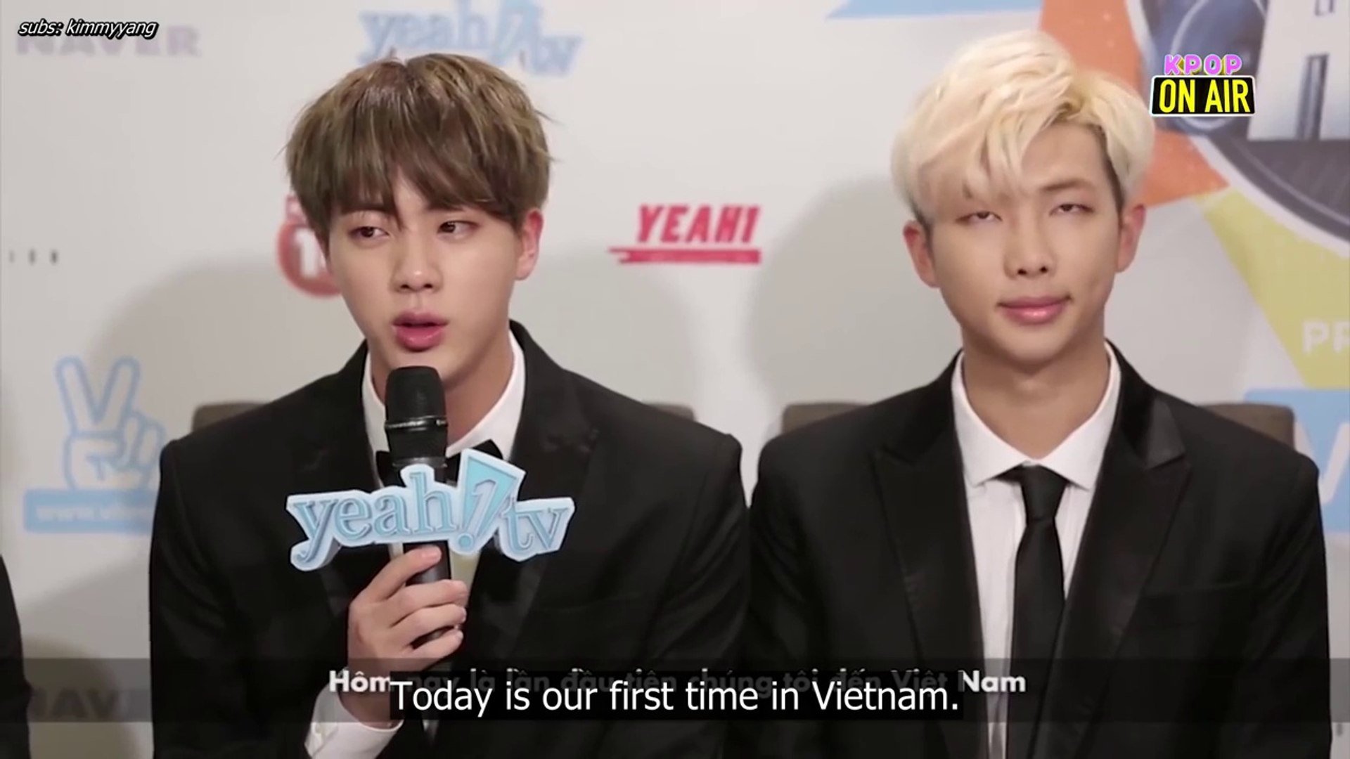 ⁣[ENG] 160204 Gala Vietnam Top Hits - BTS Jin cut