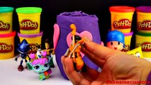 Magic Play Doh Surprise Egg with Pocoyo Shopkins Spongebob Minions MLP by StrawberryJamToy