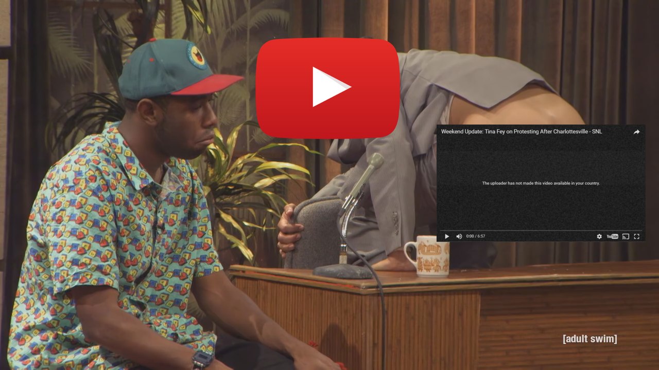 Al's Quickies: When try to watch a Video, but its blocked in a Country you're living in.