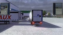Support simulateur un camion Euro 2 drole
