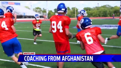 High School Football Coach Uses Technology to Call Plays While Deployed in Afghanistan