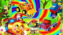 Niños para y dibujos animados sobre los coches Rayo McQueen rompecabezas máquinas de dibujos animados educativos