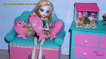 Halloween Monster High Lagoona Blue Chaise Lounge Cake | How to make