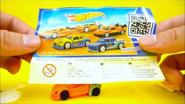 kinder joy hot wheels