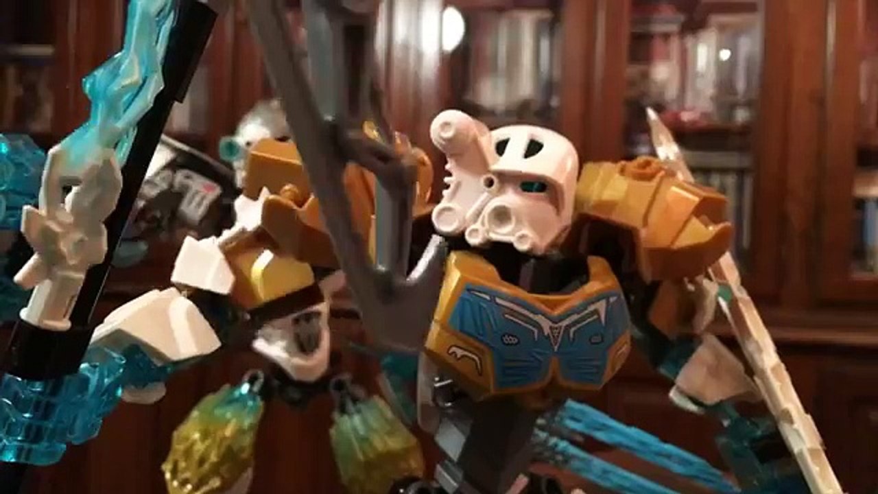 (LEGO) Bionicle 2016 Stop Motion Battle: Tahu VS Kopaka (Bionicle 2016)