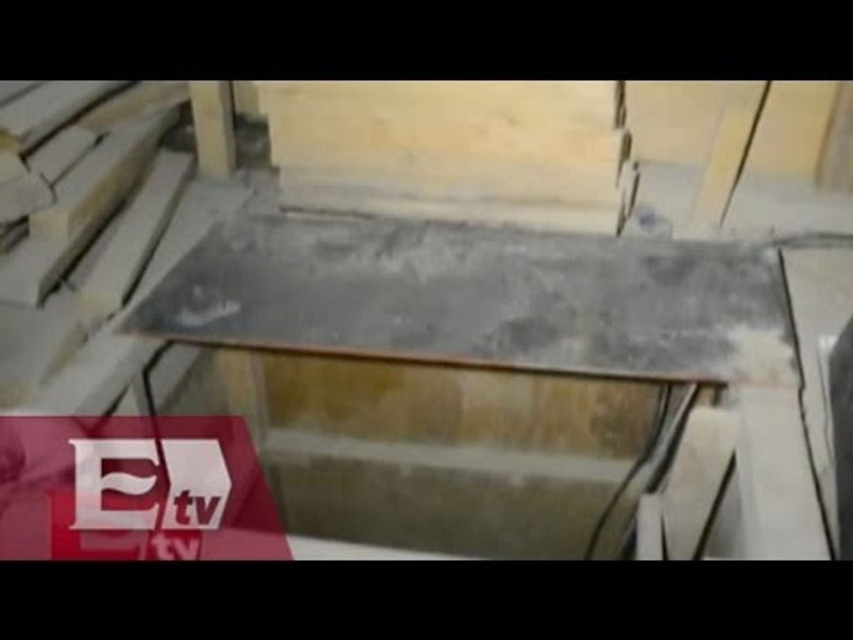 Video: Túnel por el que escapó Joaquín "El Chapo" Guzmán / Todo México