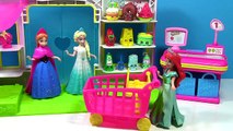 Ana carro muñeca fiebre congelado gigante mercado princesa Reina tiendas compras pequeño elsa disney