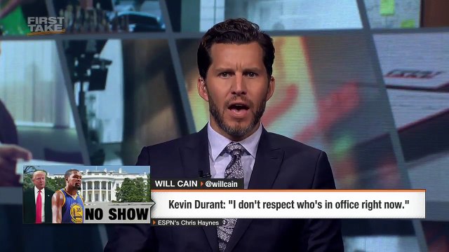 First Take Crew Gets Into Heated Dispute On Durant Declining White House Invite | First Take | ESPN