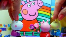Dibujos animados para de cerdo Peppa Pig de dibujos animados de Peppa Pig cumpleaños de mamá juguetes