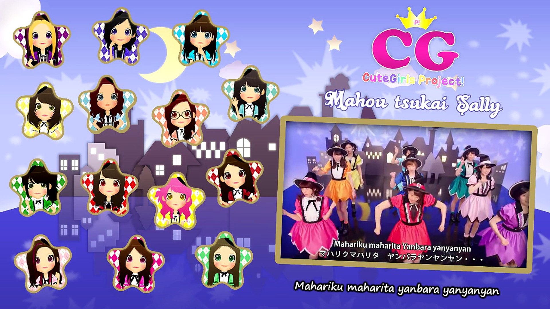Cutegirls Project Crazy Halloween Mahou Tsukai Sally 歌ってみた Video Dailymotion