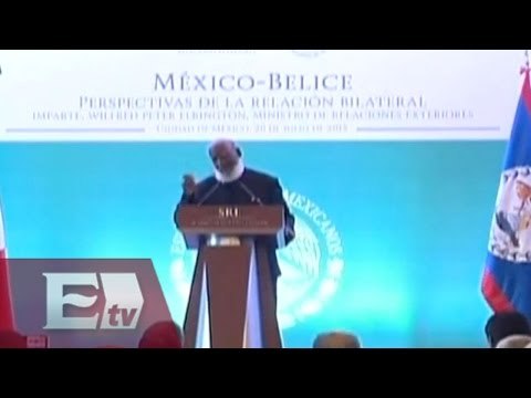 México y Belice intercambian notas diplomáticas sobre hidrocarburos