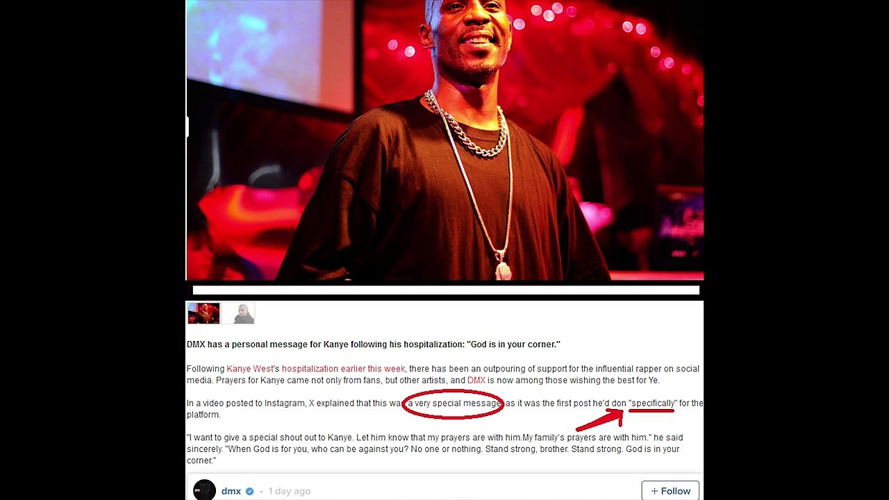 DMX RESPONDS To Kanye West Rant, WARNS Him Of What Is To Come ?! (Illuminati Exposed)