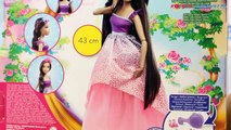 Interminable cheveux Royaume Princesse Barbie dreamtopia brune aux cheveux longs 43cm brune 17