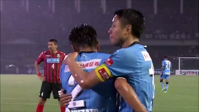 Kawasaki 2:0 Consadole Sapporo ( Japanese J League. 19 August )