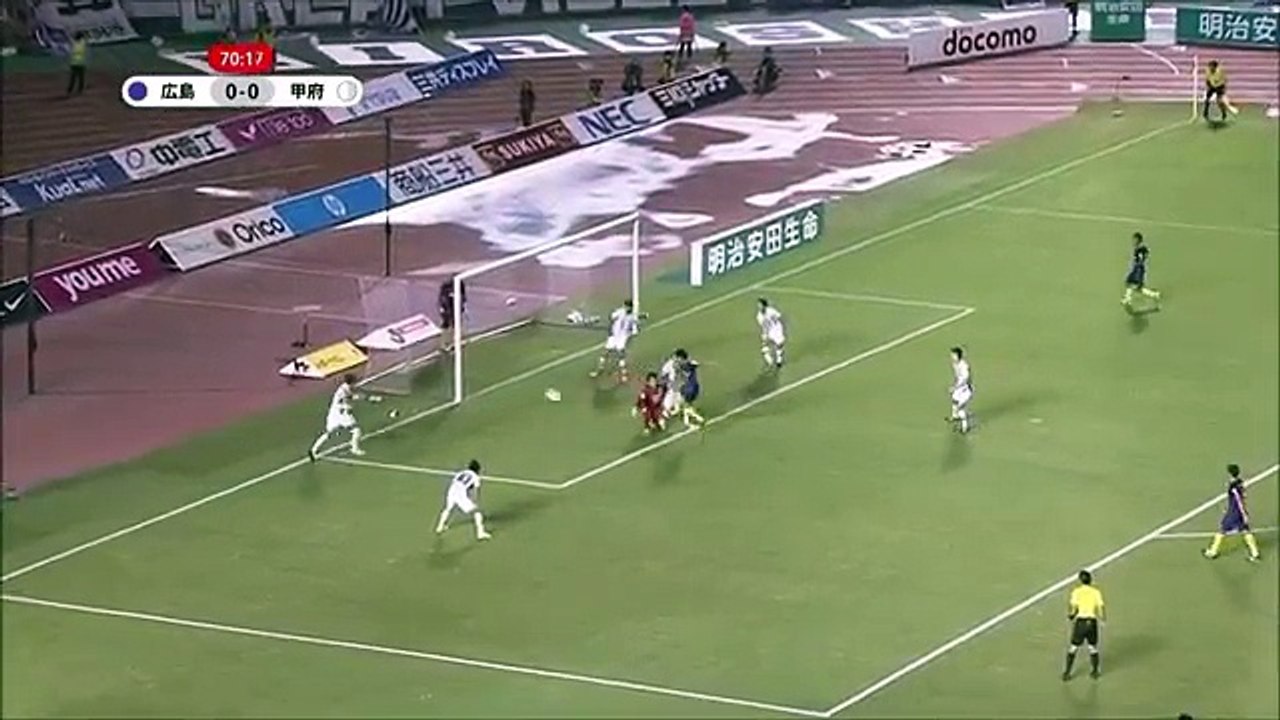 Hiroshima 1:0 Kofu ( Japanese J League. 19 August )