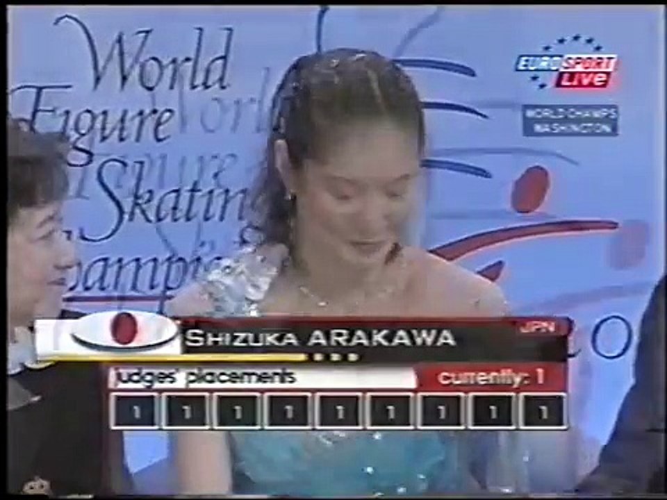 Sarah Hughes USA 2003 World Figure Skating Championships LP