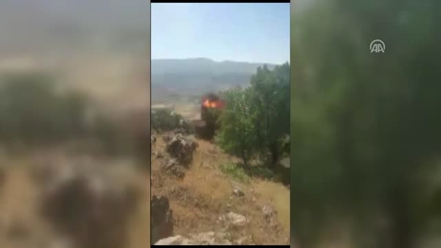PKK'nın 4 Sığınağı İmha Edildi