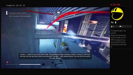 Playing Mirrors egde catalyst after game