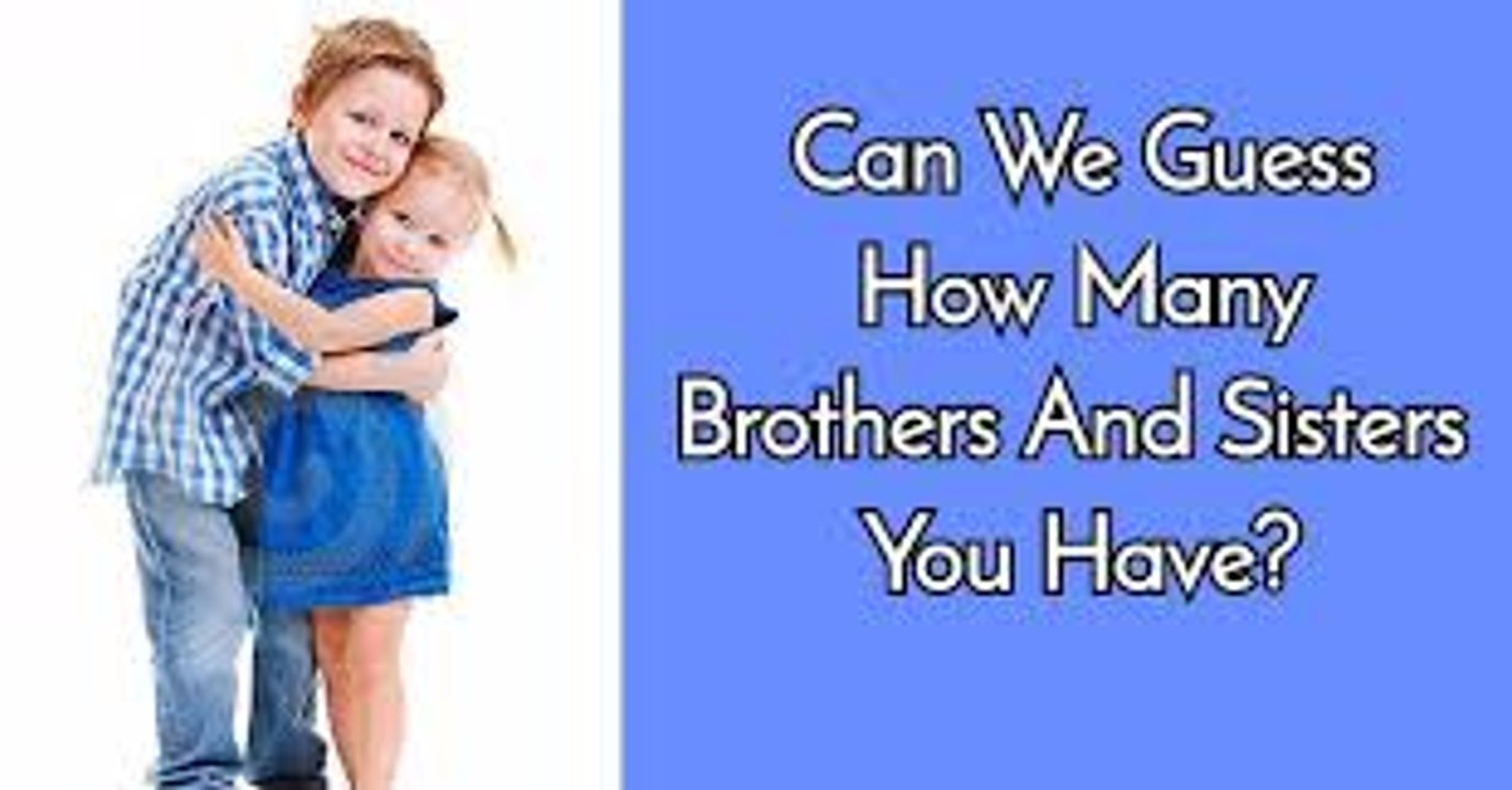 predict BROTHER/SISTER of a person
