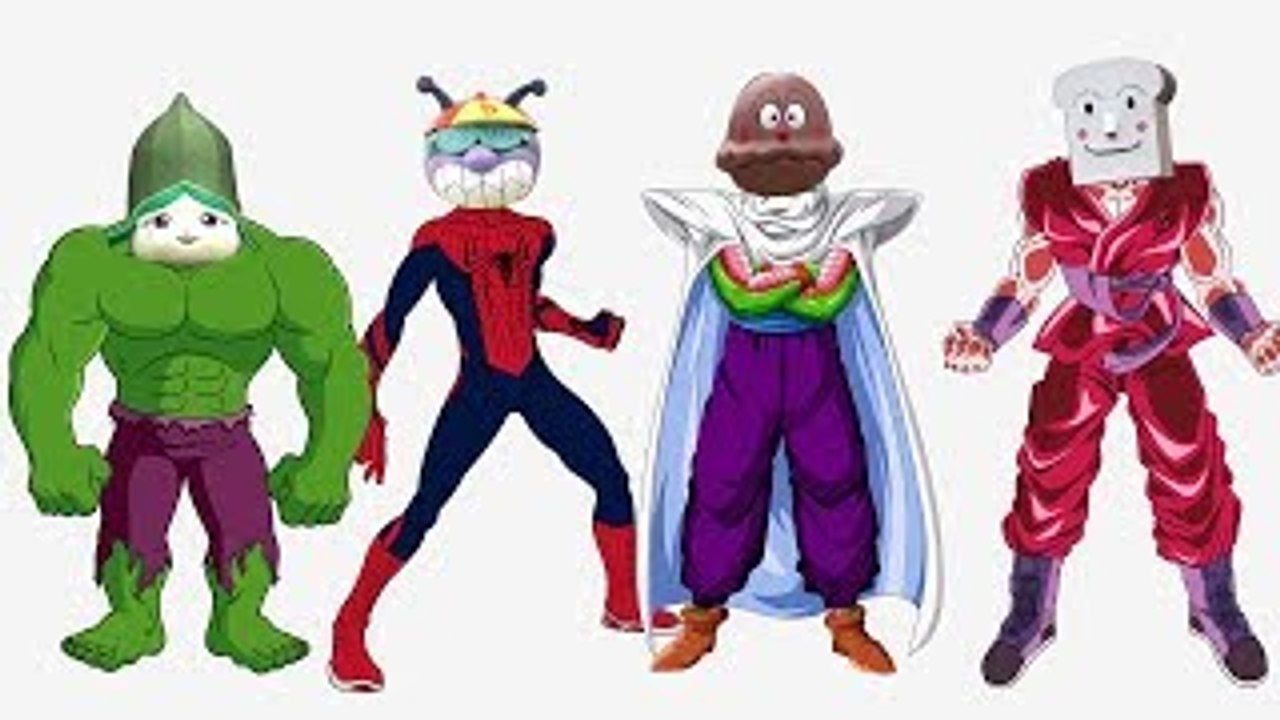 アンパンマン 歌 ❤️ 歌のアニメーション こども向けの歌 ❤ あかちゃんまん おむすびまん しらたまさん ❤ 赤ちゃん泣き止む！New anpanman COLOR