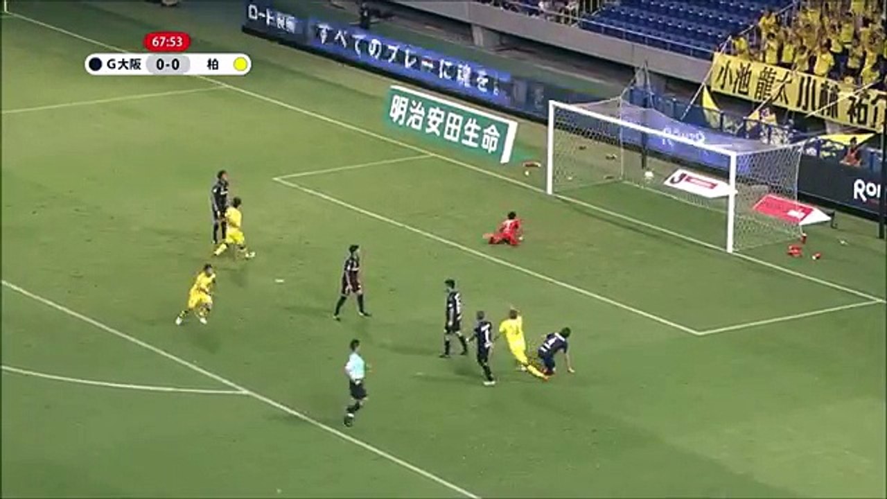 Gamba Osaka 0:1 Kashiwa ( Japanese J League. 19 August )
