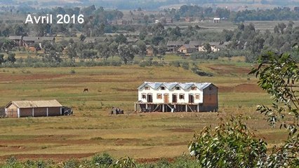 Evolution de Kélilalina ( hauts plateaux de Madagascar)  de 2013 à 2016