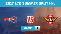 Highlights: KT vs SKT Game 1 | KT Rolster vs SK Telecom T1 | LCK Mùa Hè 2017 Playoffs